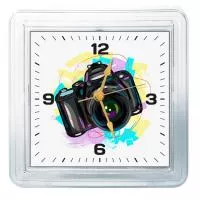 Часы-магнит "Фотография" - SU179
