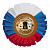 Розетка наградная из лент - PS1243