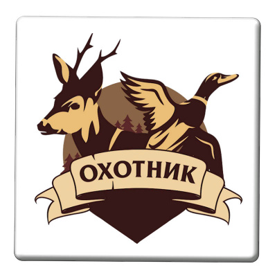 Значок "Охота" - ZN27